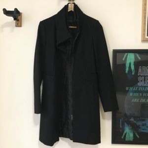 Black Zara coat